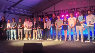 Türkiye Yelken Federasyonu’nun (TYF) Urla’da düzenlediği 2025 Ödül Törenine Tekirdağ