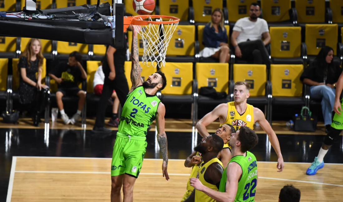 Türkiye Sigorta Basketbol Süper Ligi 6. hafta mücadelesinde TOFAŞ, deplasmanda