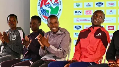 Ankara’da üçüncü kez düzenlenen Uluslararası Runkara Yarı Maratonu, ilk gününde