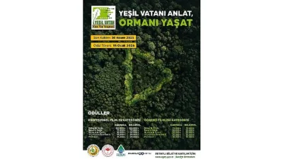 Orman Genel Müdürlüğü’nün koordinasyonunda düzenlenen “Yeşil Vatan Kısa Film Yarışması”na