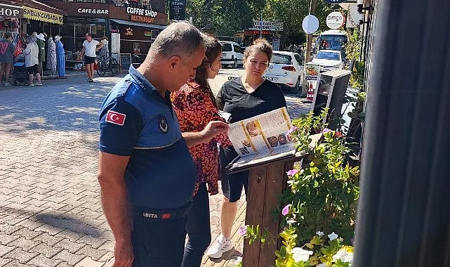 Kemer Belediyesi Zabıta Müdürlüğü ekipleri, Ulupınar Mahallesi Çıralı Köyü’ndeki restoranlarda