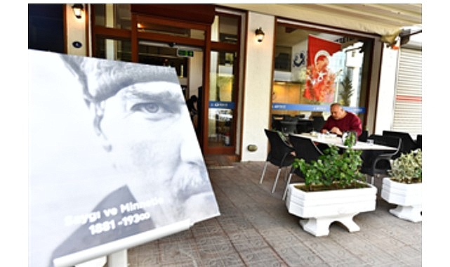 İzmir Büyükşehir Belediyesi'ne bağlı Kent Lokantaları'nda 10 Kasım Atatürk'ü Anma