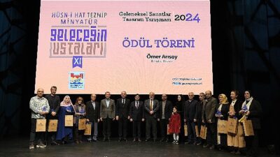Zeytinburnu Belediyesi tarafından 11.si düzenlenen “Geleceğin Ustaları” Geleneksel Sanatlar Tasarım Yarışmasında ödüller