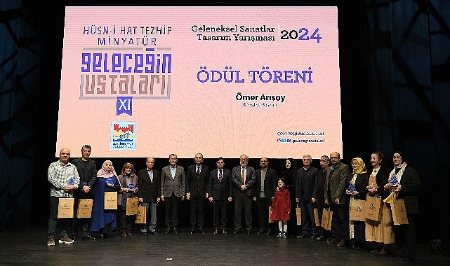 Zeytinburnu Belediyesi tarafından 11.si düzenlenen “Geleceğin Ustaları” Geleneksel Sanatlar Tasarım Yarışmasında ödüller