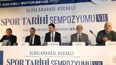 Kocaeli Büyükşehir Belediyesi’nin düzenlediği Uluslararası Kocaeli Spor Tarihi Sempozyumu’nda “Kocaeli’de