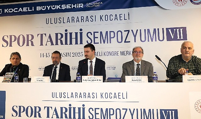 Kocaeli Büyükşehir Belediyesi’nin düzenlediği Uluslararası Kocaeli Spor Tarihi Sempozyumu’nda “Kocaeli’de