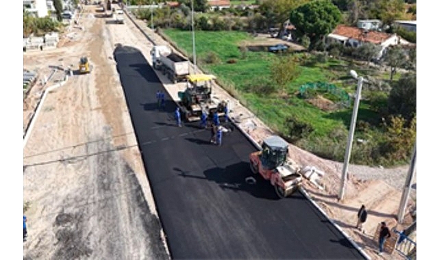 İzmir Büyükşehir Belediyesi'nin Güzelbahçe’de trafik akışını rahatlatacak 75. Yıl Cumhuriyet