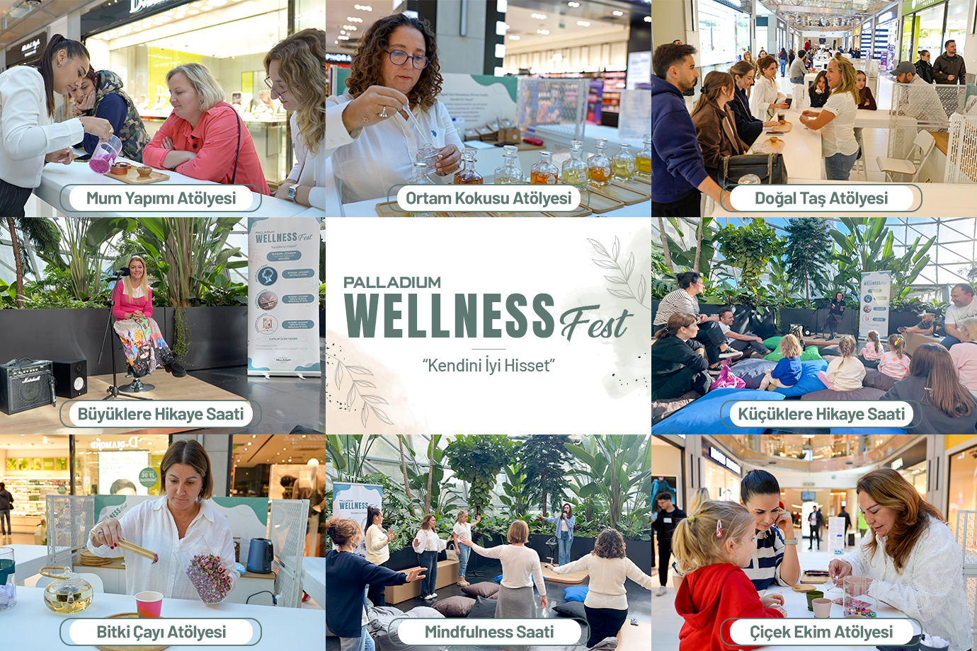 Doğanın ilhamını, aromaların huzurunu, mindfulness’ın sakinliğini ve hikâyelerin şefkatini bir