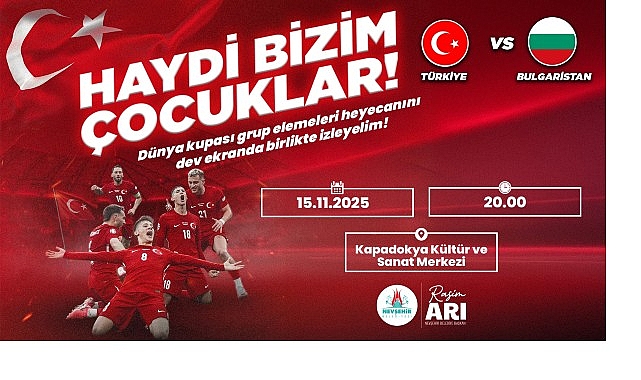 Nevşehir Belediyesi, 2026 FİFA Dünya Kupası Eleme müsabakaları Türkiye –