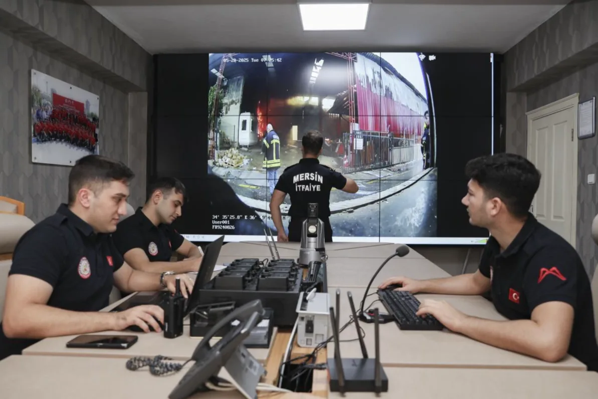 Mersin Büyükşehir Belediyesi İtfaiye Dairesi Başkanlığı’na bağlı Afet ve Koordinasyon