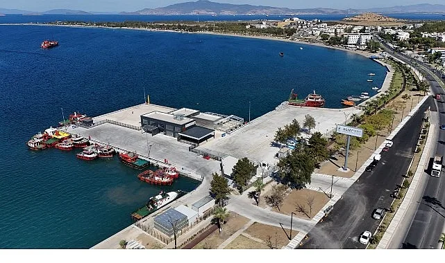Aliağa ile Ege Adalarını deniz yoluyla birbirine bağlayacak olan Aliaport