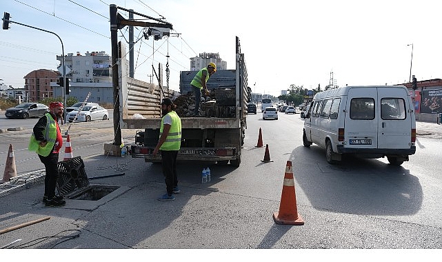 Antalya Büyükşehir Belediyesi ASAT Genel Müdürlüğü, merkez ilçeleri kapsayan yağmur