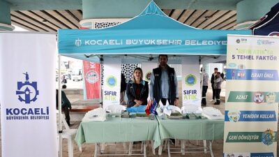 Cumhurbaşkanlığı’nın ülke genelinde başlattığı “Sıfır Atık Projesi” Kocaeli Büyükşehir Belediyesi