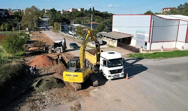Kocaeli Büyükşehir Belediyesi, Başiskele’nin önemli ulaşım akslarından biri olan Hoca