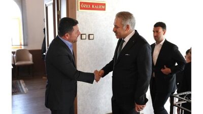 Nevşehir Belediye Başkanımız Rasim Arı, Nevşehir İl Emniyet Müdürü Serkan