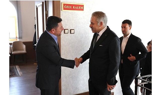 Nevşehir Belediye Başkanımız Rasim Arı, Nevşehir İl Emniyet Müdürü Serkan