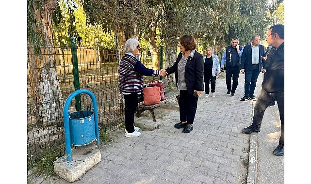 Didim Belediye Başkanı Hatice Gençay, Belediye Başkan Yardımcıları ile birlikte