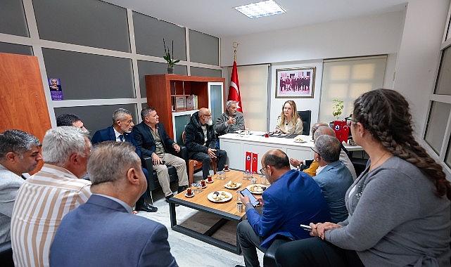 Konaklıların Başkan Nilüfer Çınarlı Mutlu ve bürokratlarıyla birebir görüşerek taleplerini