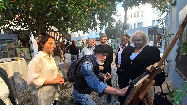 Kemer Belediye Başkanı Necati Topaloğlu, Kemer Belediyesi Kültür Evi'nde düzenlenen