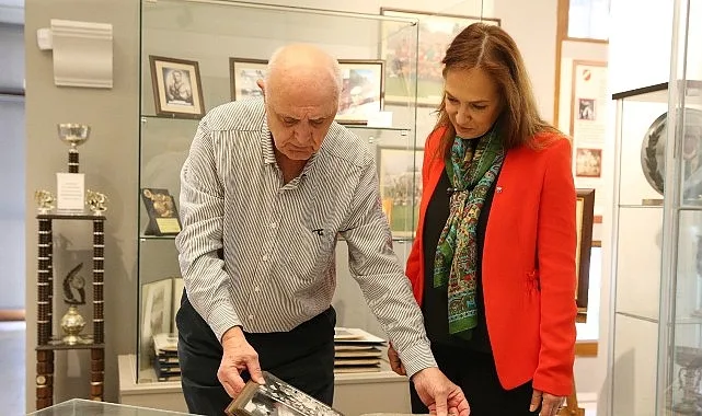 Karşıyaka Belediye Başkanı Yıldız Ünsal, İzmir’in ilk Türk spor kulübü