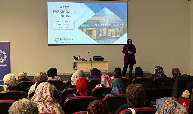 Kocaeli Büyükşehir Belediyesi, afet bilincini toplumun tüm kesimlerine yaymak amacıyla