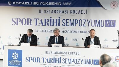 Büyükşehir Belediyesi’nin ev sahipliğinde gerçekleşen Uluslararası Kocaeli Spor Tarihi Sempozyumu