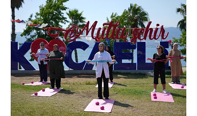 Kocaeli Büyükşehir Belediyesi tarafından yürütülen “Anne Şehir Sağlıklı Yaşam Programı”,