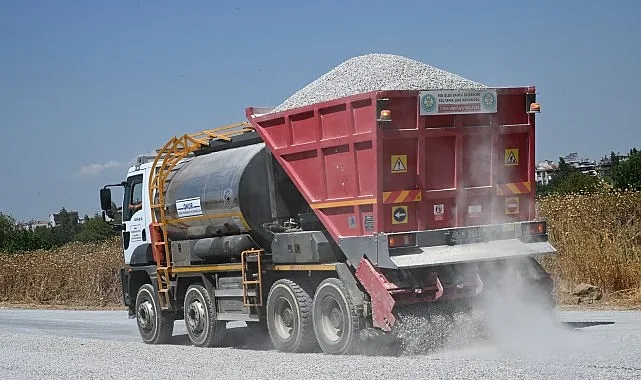 Manisa Büyükşehir Belediyesi, 2025 yılı sathi kaplama hedefine yıl bitmeden