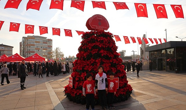 Kocaeli Büyükşehir Belediyesi, Gazi Mustafa Kemal Atatürk’ün ebediyete intikalinin 87.