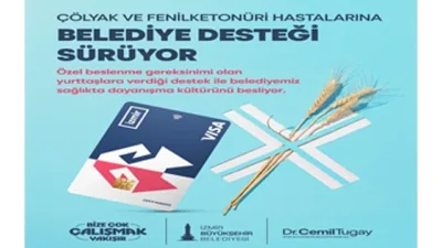 İzmir Büyükşehir Belediyesi çölyak ve fenilketonüri hastalarının yanında olmaya devam