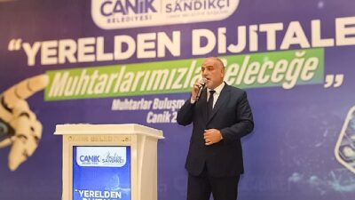 Canik Belediyesi, yoğun ilgiye sahne olan 'Yerelden Dijitale Muhtarlarla Geleceğe'