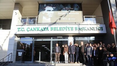 Çankaya Belediyesi Ulu Önder Mustafa Kemal Atatürk'ün aramızdan ayrılışının 87.