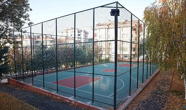 Çankaya Belediyesi Park ve Bahçeler Müdürlüğü, ilçedeki 19 parkın basketbol,