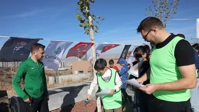 Çankaya Belediyesi, Cumhuriyet Bayramı kapsamında düzenlediği Ödüllü Oryantiring yarışmasında her