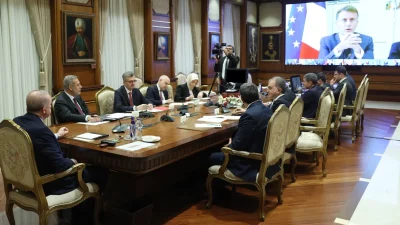 Cumhurbaşkanı Recep Tayyip Erdoğan, 'Ukrayna' konulu Gönüllüler Koalisyonu Liderler Zirvesi'ne