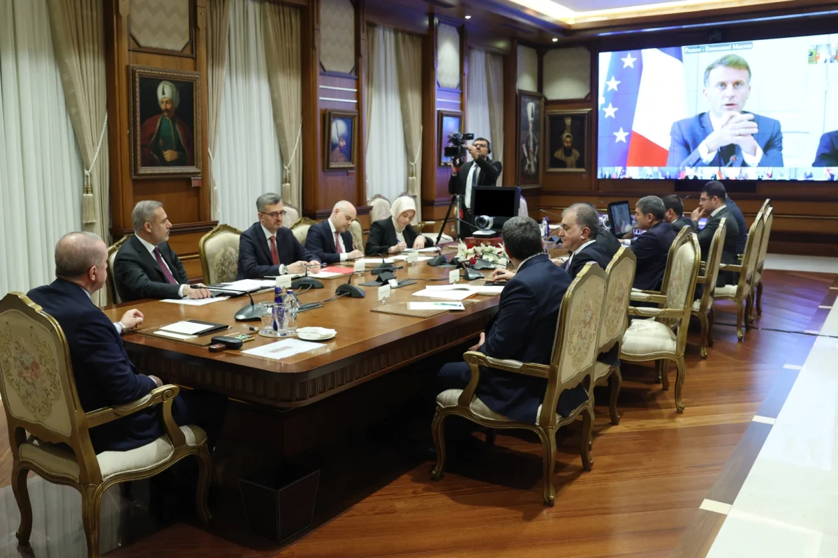 Cumhurbaşkanı Recep Tayyip Erdoğan, 'Ukrayna' konulu Gönüllüler Koalisyonu Liderler Zirvesi'ne