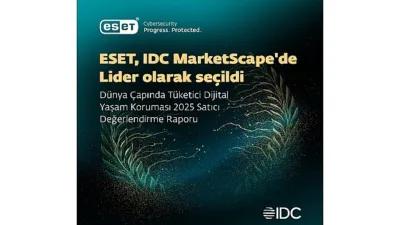 Siber güvenlik alanında dünya lideri olan  ESET,  IDC MarketScape'de Dijital