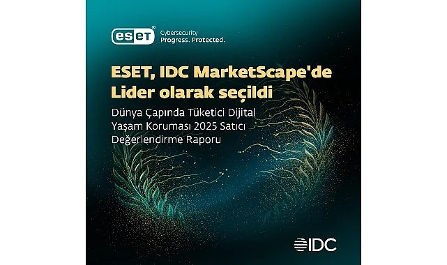 Siber güvenlik alanında dünya lideri olan  ESET,  IDC MarketScape'de Dijital