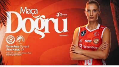 Eczacıbaşı Dynavit, Vodafone Sultanlar Ligi’nin yedinci haftasında evinde Aras Kargo