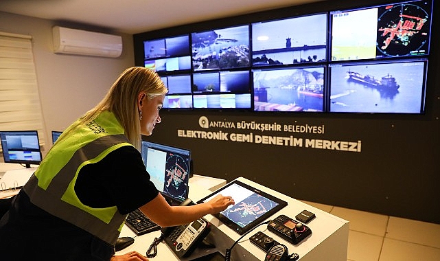 Antalya Büyükşehir Belediyesi’nin deniz kirliliğini önlemek amacıyla hayata geçirdiği Elektronik