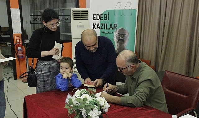 Nilüfer Belediyesi tarafından düzenlenen Edebi Kazılar söyleşilerinin bu ayki konuğu,