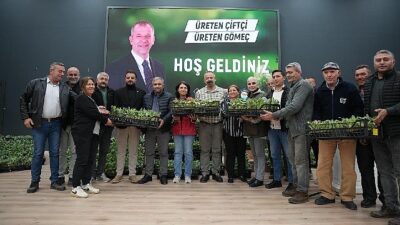 Üreten Çiftçi, Üreten Gömeç Projesi kapsamında tarıma güçlü destek!