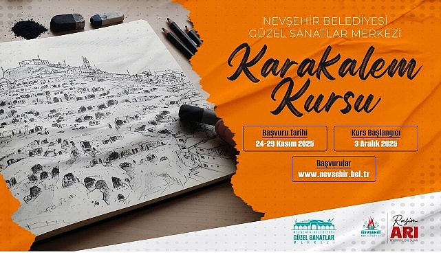 Nevşehir Belediyesi Güzel Sanatlar Merkezi’nde gençler için yeni dönemde ücretsiz