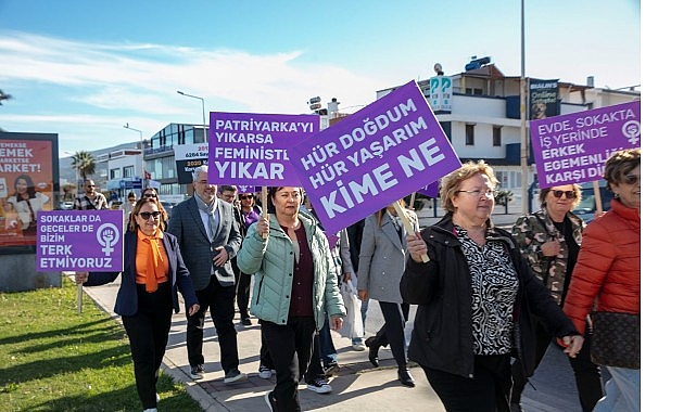 25 Kasım Kadına Yönelik Şiddetle Uluslararası Mücadele Günü kapsamında Güzelbahçe