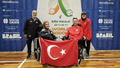 Kocaeli Büyükşehir Belediyesi Kağıtspor'da ağır engel grubunun oynadığı Bocce’de önemli