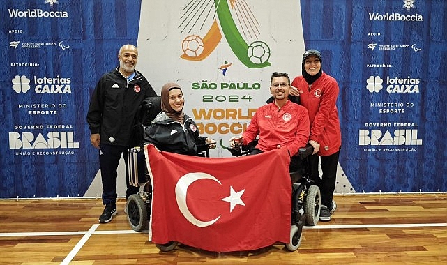 Kocaeli Büyükşehir Belediyesi Kağıtspor'da ağır engel grubunun oynadığı Bocce’de önemli