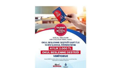 İBB, sosyal destek kartı almaya hak kazanmış dar gelirli ailelerin