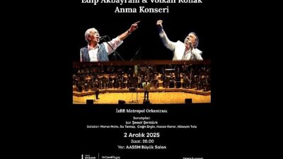 İzmir Büyükşehir Belediyesi, Türk müziğinin iki usta ismi Volkan Konak