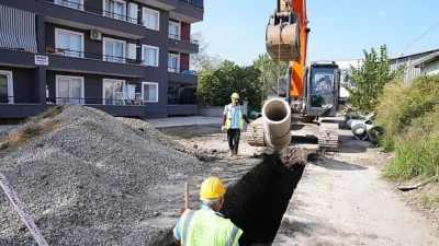 Kocaeli Büyükşehir Belediyesi İSU Genel Müdürlüğü, kentin farklı noktalarında yürüttüğü