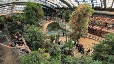 İzmir Büyükşehir Belediyesi Doğal Yaşam Parkı, ara tatil süresince binlerce